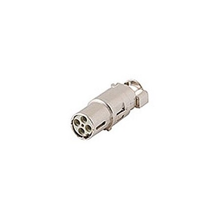 Molex Gwconnect S-Cx/4 Shielded Circular Bus Connector, Female, 4-Pole 7704.3494.0